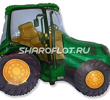 Шар Трактор Зеленый 85см