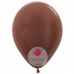 Шар Коричневый металлик 30см