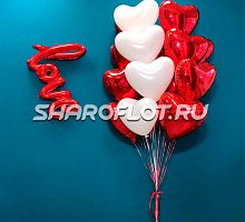 Букет шаров LOVE