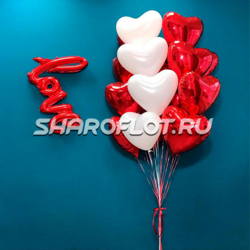 Букет шаров LOVE
