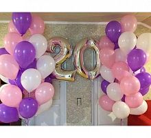 Композиция шаров с цифрой №113