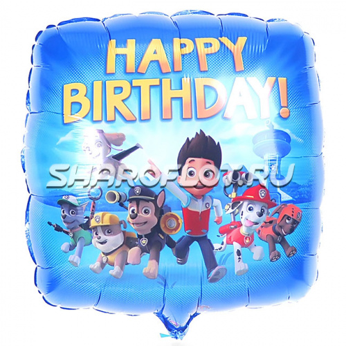 Шар Подушка Щенячий патруль HB 40см