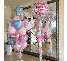 Композиция на день рождения с надписью №2