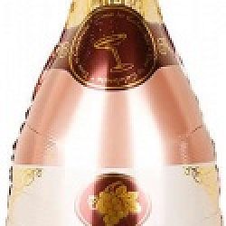 Шар Бутылка Шампанского (розовое золото) 80см