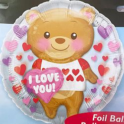 Баблз Инсайдер с Мишкой внутри 50см