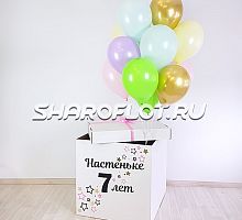 Коробка-сюрприз дочке на 7 лет