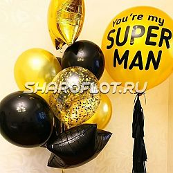 Композиция на день рождения с надписью №24