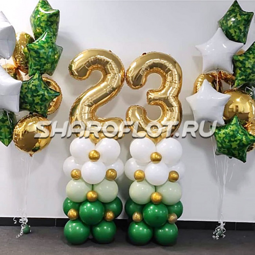 Украшение в день защитника отечества