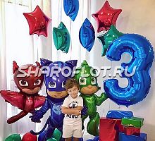 Шары герои в масках