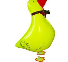 Ходячий шар Уточка желтая 50см