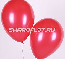 Шар Красный Металлик 30см