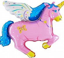 Мини-шар Единорог 25см