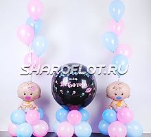 Оформление с воздухом Мальчик или Девочка