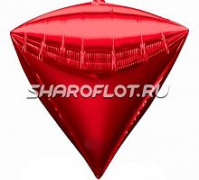 Шар Алмаз Красный 41см