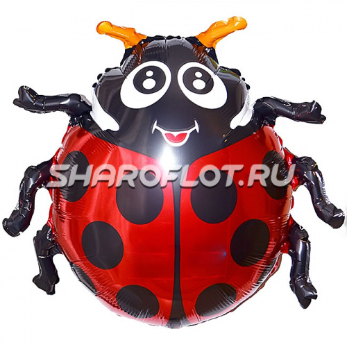 Шар Божья коровка 75см