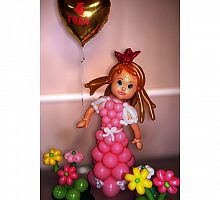 Фигура из шаров «Маленькая принцесса»