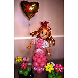 Фигура из шаров «Маленькая принцесса»