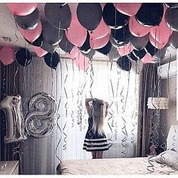 Композиция шаров с цифрой №145