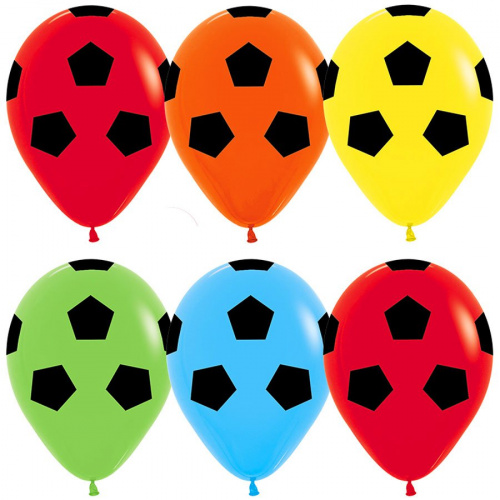 Шары Футбол Ассорти 30см