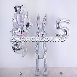 Сет шаров с Багс Банни