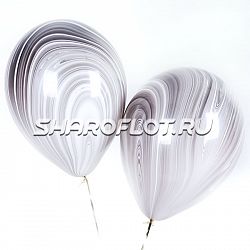 Шар Черно-белый Агат 30см