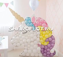 Голова Единорога (мозаика)