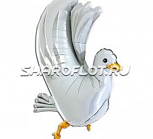 Шар Голубь 3Д 90см