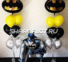 Композиция из шаров Бэтмен