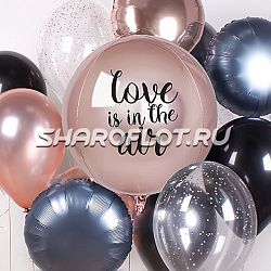 Шар сфера с надписью 50см