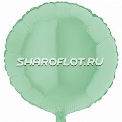 Шар Круг Макарунс Зеленый 40см