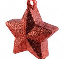 Грузик для шаров Звезда Красная пыль