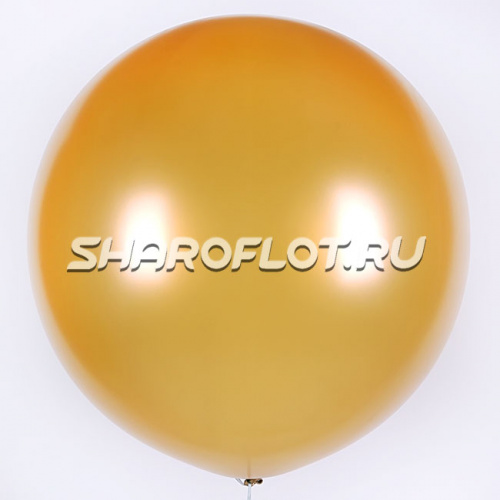 Большой шар Золотой металлик 80 см