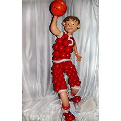 Фигура из шаров «Баскетболист» 