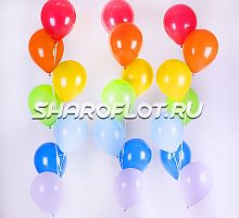 Фонтан Радуга из 7  шаров