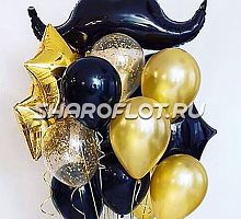 Букет шаров мужчине №1