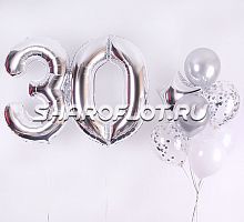 Шарики парню на 30 лет