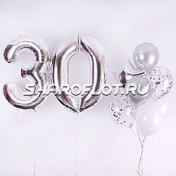 Шарики парню на 30 лет