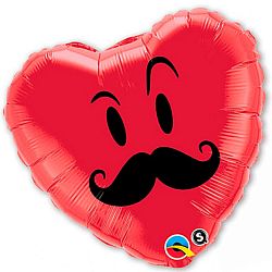 Шар Сердце Джентельмен 45 см