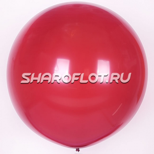 Большой шар Бургундия кристалл 80см