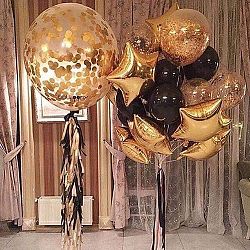 Композиция с большими шарами №14