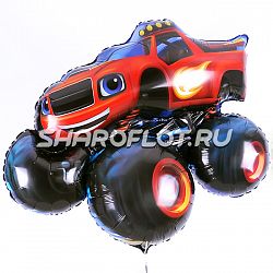 Шар Машина Вспыш 60см