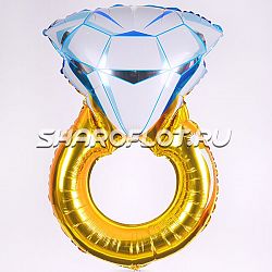 Шар Кольцо с бриллиантом 60см