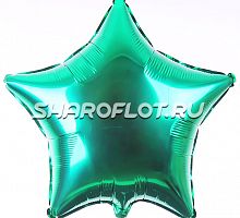 Шар Звезда Зеленая 40см