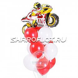 Фонтан из шаров для мальчика