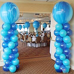 Стойка с большим шаром Агат 2м