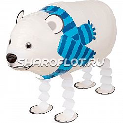 Ходячий шар Полярный Медведь 60см