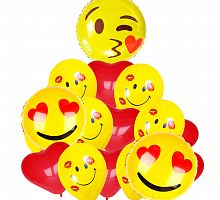 Букет шаров «По уши влюблен»