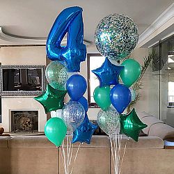 Композиция с большими шарами №30