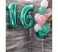 Композиция шаров с цифрой №050