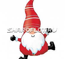 Шарик Новогодний гном 90см